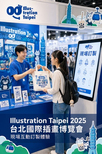 中国大陆企业礼品订制 - 台北国际插画博览会